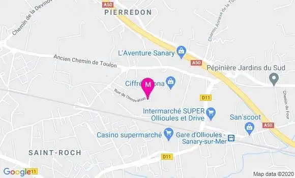 Localisation Dr Catherine Scheyder