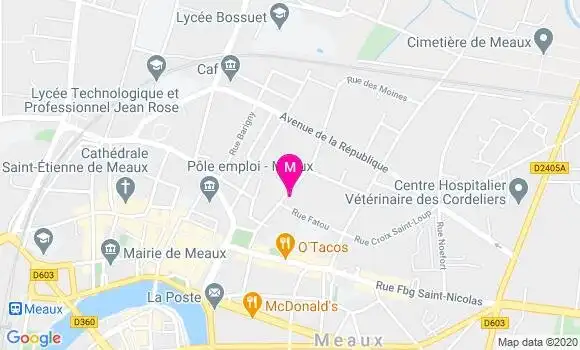 Localisation Dr Nicolas Lenclos