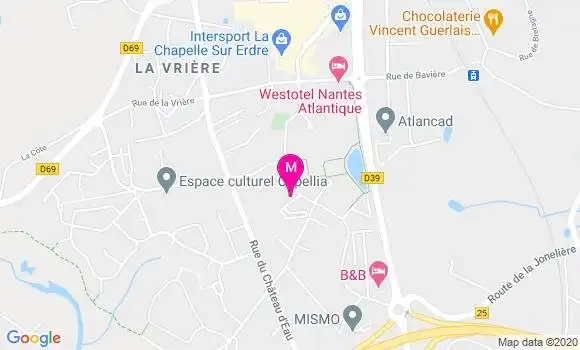 Localisation Dr Fabienne Sort
