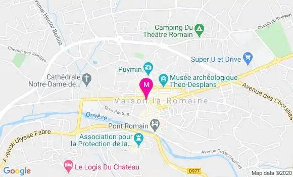 Localisation Dr Nathalie Vital