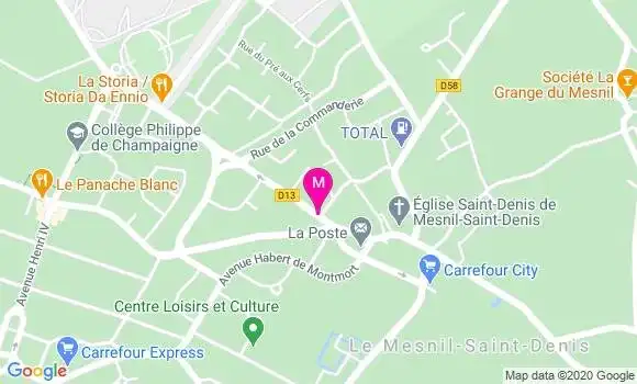 Localisation Dr Patrick Oppeneau