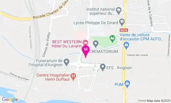 Localisation Dr Gilles Pouzoulet