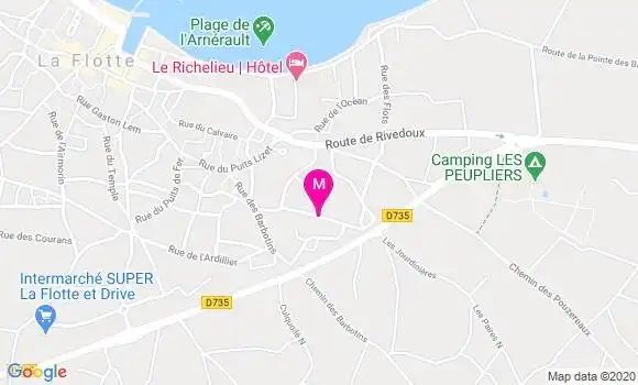 Localisation Dr Marie Annick Even Baisse