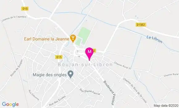 Localisation Dr Yvan Menard