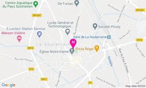 Localisation Dr Michel Mazeirat