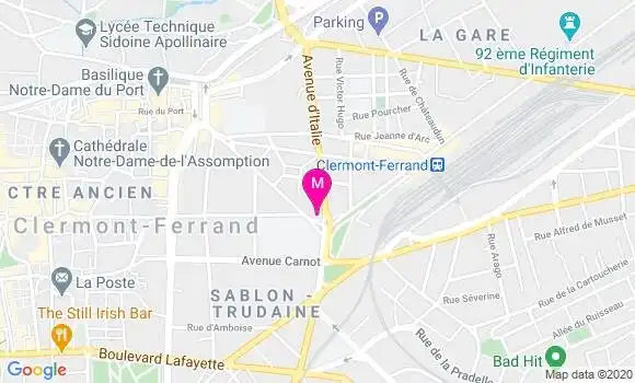 Localisation Dr Jacques Baranger