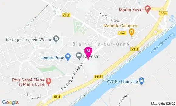Localisation Dr Thierry Deyglun
