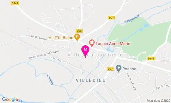 Localisation Dr Yves De Tauriac