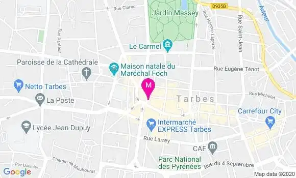Localisation Dr Annick Pouche Woehrle