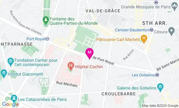 Localisation Dr Didier Serrano