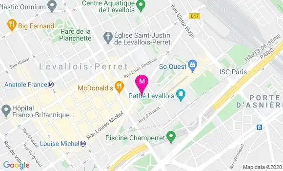 Localisation Dr Henri Dahan