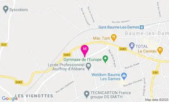 Localisation Dr Gonzague Bruey