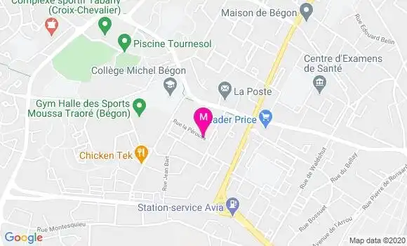 Localisation Dr Gérard Clamadieu