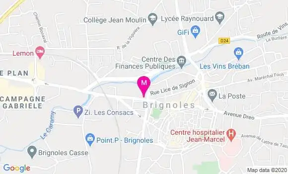 Localisation Dr Didier Curvin