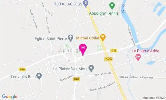 Localisation Dr Guy Deffressigne