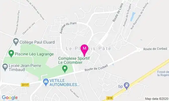 Localisation Dr Pascal Le Bris