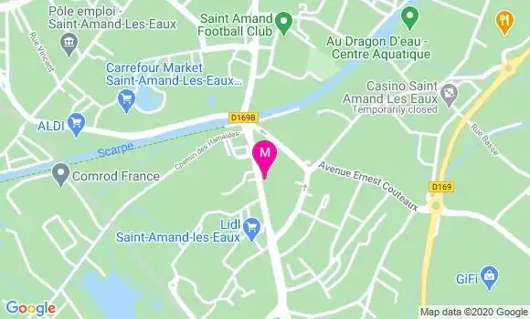 Localisation Dr Thierry Gorez