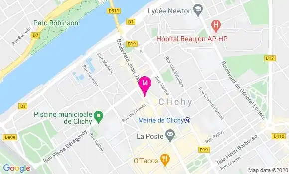 Localisation Dr Alain King