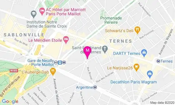 Localisation Dr Marc Baillargeat