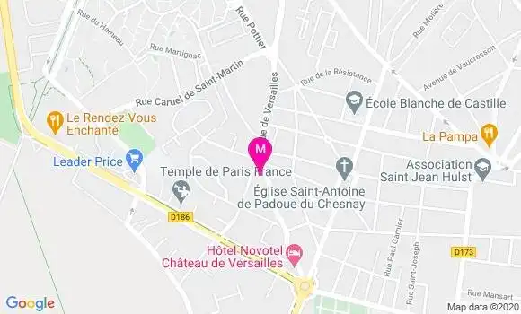 Localisation Dr Maurice Toledano