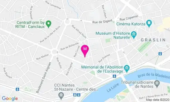 Localisation Dr Marie Laure Sauvage