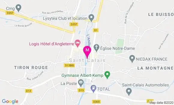 Localisation Dr Christophe Bazin