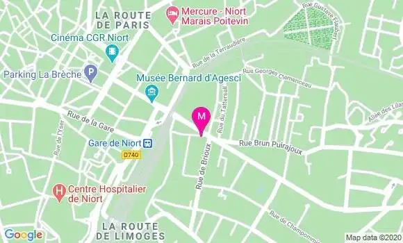 Localisation Dr Christian Violeau