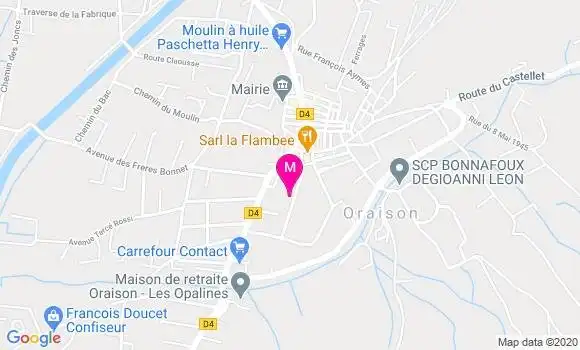 Localisation Dr Alain Travers