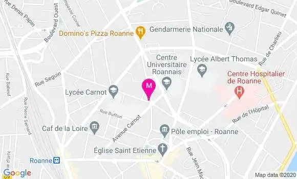 Localisation Dr Jean François Marc