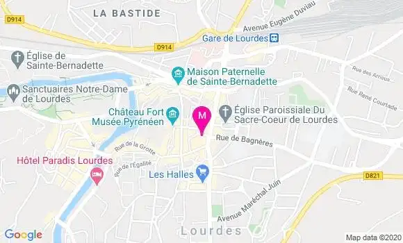 Localisation Dr Eric Vergès