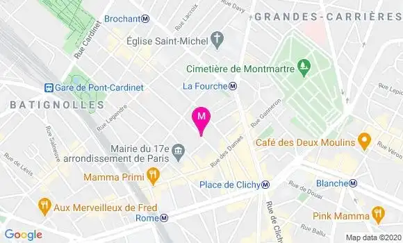 Localisation Dr Cyrille Delin