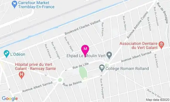 Localisation Dr Laurent Benzacken