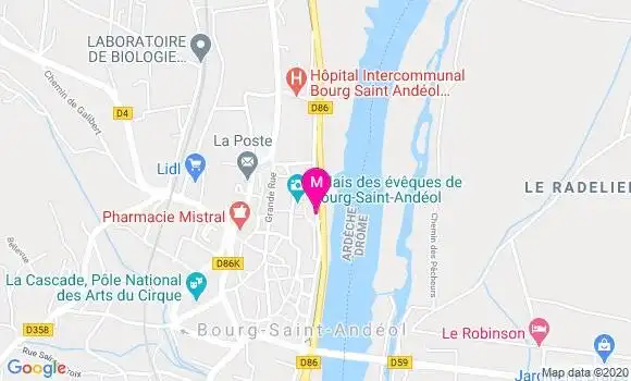 Localisation Dr Jacques Lextreyt