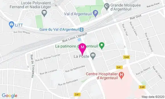Localisation Dr Yves Jequece