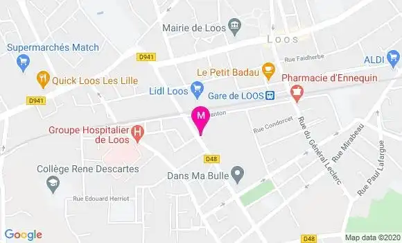 Localisation Dr Bruno Helle