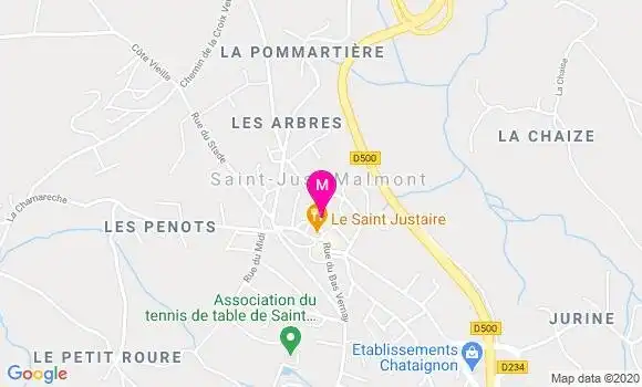 Localisation Dr Bruno Garnier