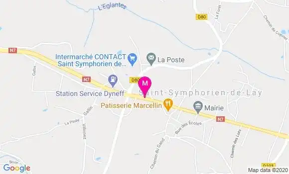 Localisation Dr Arnaud Martin
