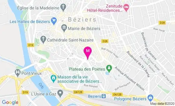 Localisation Dr Michel Bobin