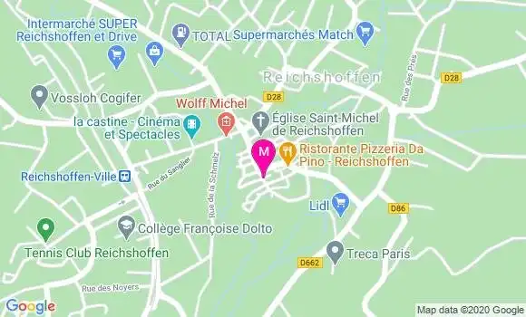 Localisation Dr Virginie de Poli