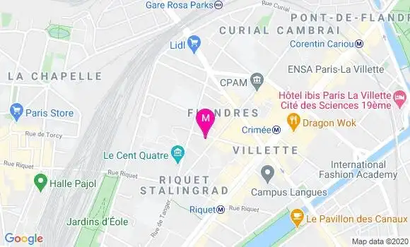 Localisation Dr Paul Berrebi