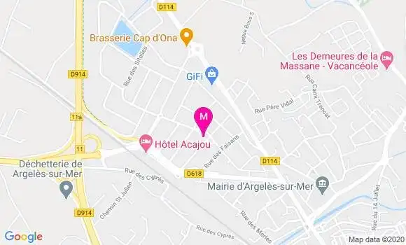 Localisation Dr Gilles Munos