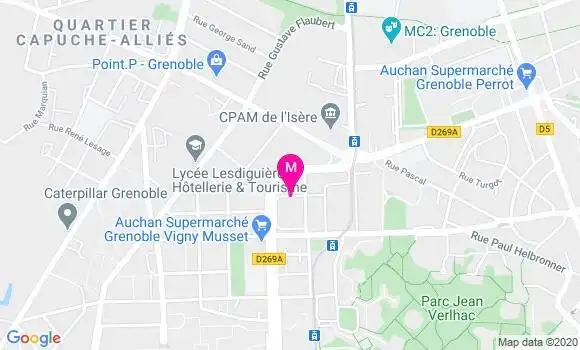 Localisation Dr Isabelle Maure Trombetta