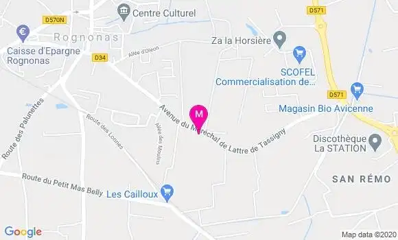 Localisation Dr Pierre Jaffuel
