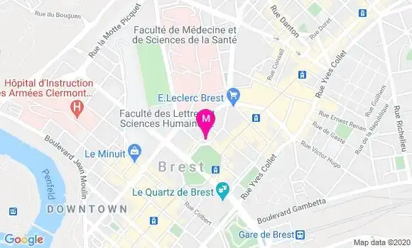 Localisation Dr Emmanuel Chapenoire