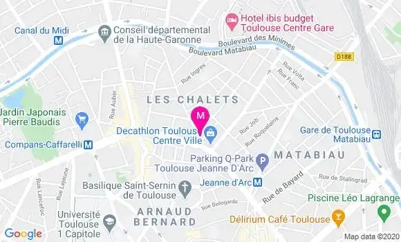 Localisation Dr Bernard Authier