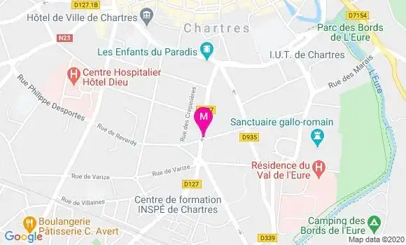 Localisation Dr Daniel Millon