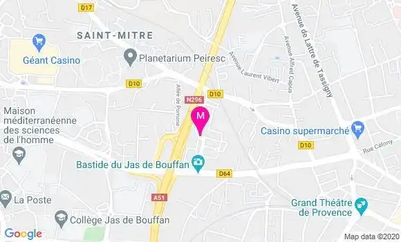 Localisation Dr Pierre Broca