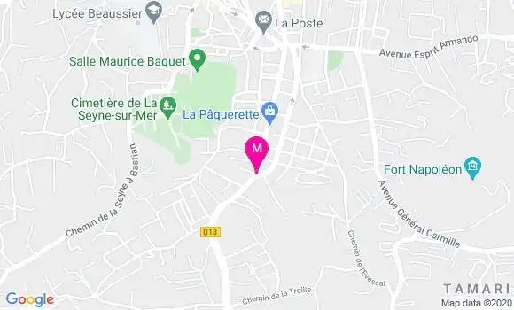 Localisation Dr Luc Bardagi