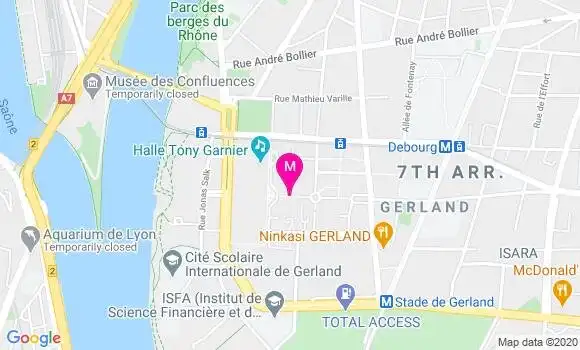 Localisation Dr Thierry Bussiere