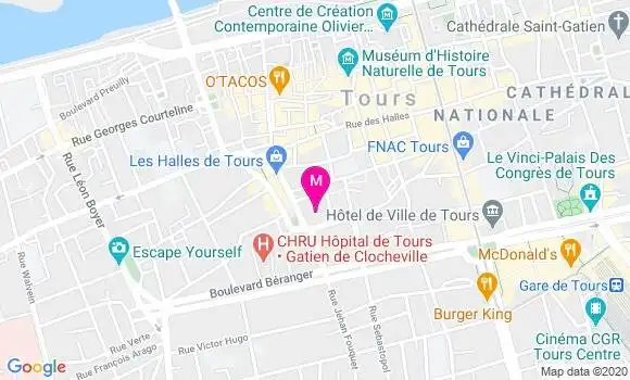 Localisation Dr Pascal Simoneau